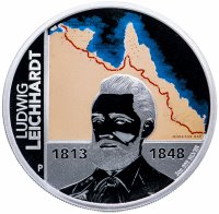 купить Австралия 2 доллара 2013 "Людвиг Лейхардт", в футляре с сертификатом