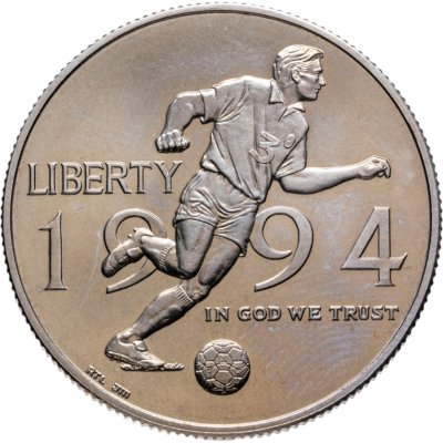 купить США 50 центов (1/2 доллара, half dollar) 1994 D World Cup (чемпионат мира по футболу 1994 в США)