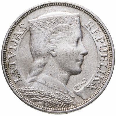 купить Латвия 5 латов (lati) 1929