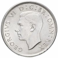 купить Великобритания 2 шиллинга (флорин, shillings) 1945