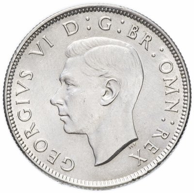 купить Великобритания 2 шиллинга (флорин, shillings) 1945
