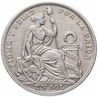 купить Перу 1 соль (sol) 1923
