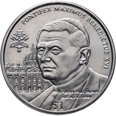 купить Сьерра-Леоне 1 доллар (dollar) 2005 Бенедикт XVI
