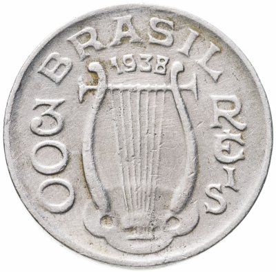 купить Бразилия 300 рейс (reis) 1938 Антонио Карлос Гомес
