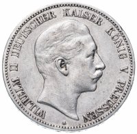 купить Германская Империя, Пруссия 5 марок 1903 A