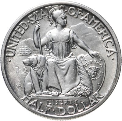 купить США 50 центов (1/2 доллара, half dollar) 1935 Калифорнийская Тихоокеанская международная выставка в Сан-Диего