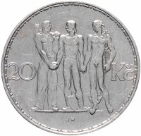 купить Чехословакия 20 крон (korun) 1933