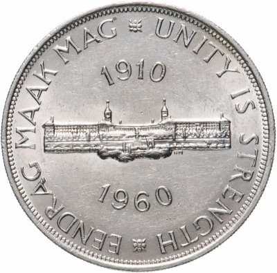 купить ЮАР 5 шиллингов (shillings) 1960 "50 лет Южноафриканскому союзу"
