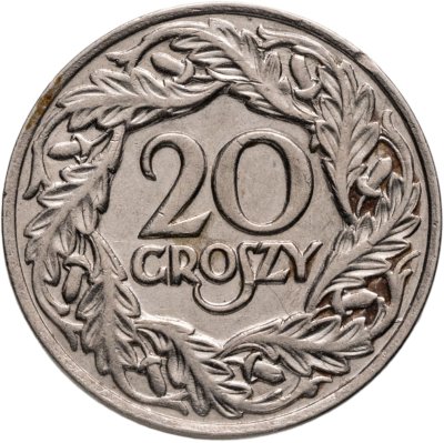 купить Польша 20 грошей (groszy) 1923