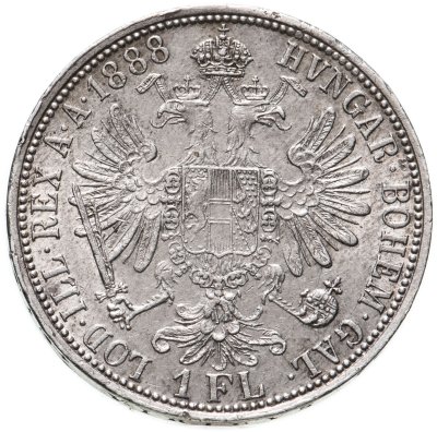купить Австро-Венгрия 1 флорин 1888