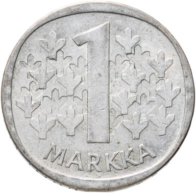 купить Финляндия 1 марка (markka) 1964 S