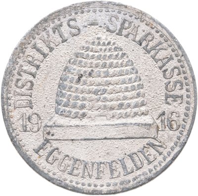 купить Германия, Эггенфельден 10 пфеннигов 1916