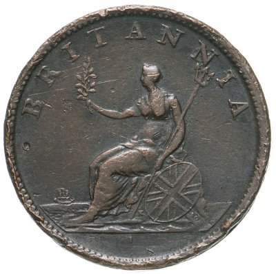 купить Великобритания 1/2 пенни 1807