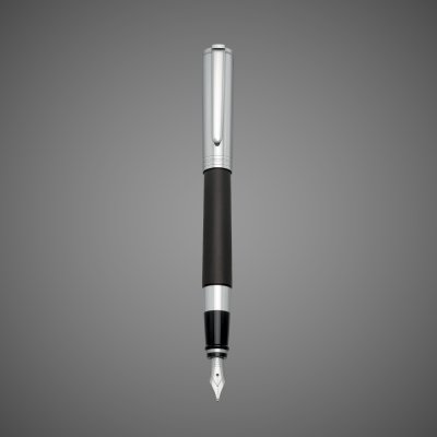 купить Перьевая ручка Aurora TU Metal Cap Black CT, перо - F, в подарочной коробке, Лаки и смолы: смола, сталь, 2026 г.