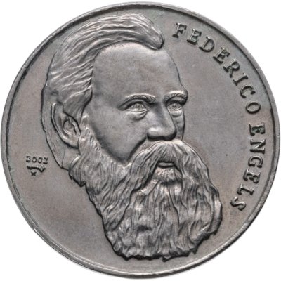 купить Куба 1 песо (peso) 2002 "Вожди мирового пролетариата - Фридрих Энгельс"