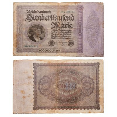 купить Германия 100000 марок 1923