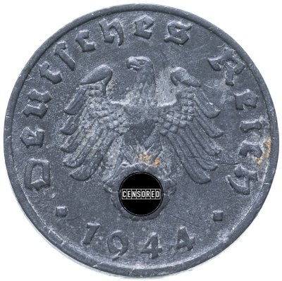 купить Германия, Третий Рейх 1 рейхспфенниг 1944 B