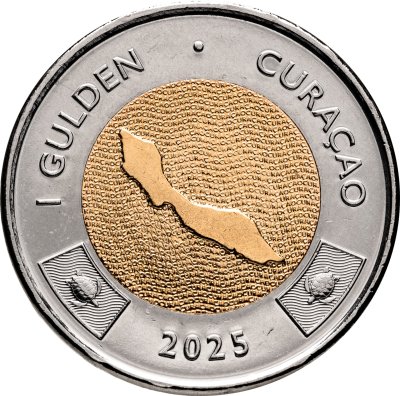 купить Нидерланды (Кюрасао) 1 карбиский гульден (gulden) 2025