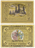 купить Германия (Силезия: Конты-Вроцлавске) 25 пфеннигов 1922 (220.1/B1) PB2