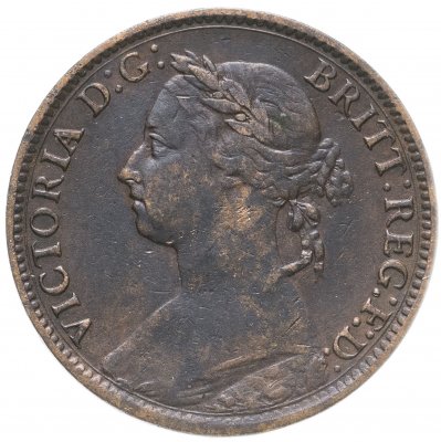 купить Великобритания 1 фартинг (farthing) 1888