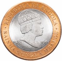 купить Ангола 20 кванз 2014 "Раинья Нзинга"