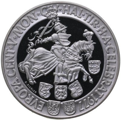 купить Австрия 100 шиллингов (shillings) 1977 "500 лет Венскому монетному двору"