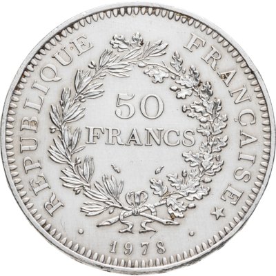 купить Франция 50 франков (francs) 1978