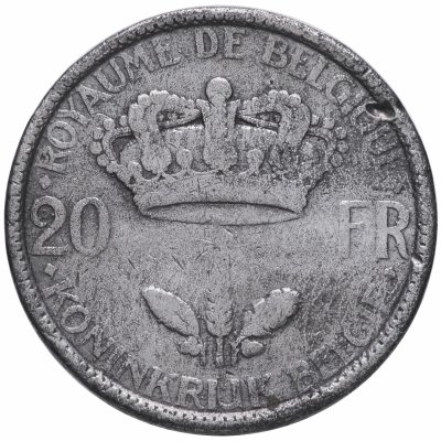 купить Бельгия 20 франков 1935