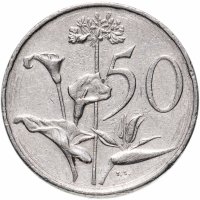 купить ЮАР 50 центов (cents) 1979 "Окончание президентства Николааса Дидерихса"