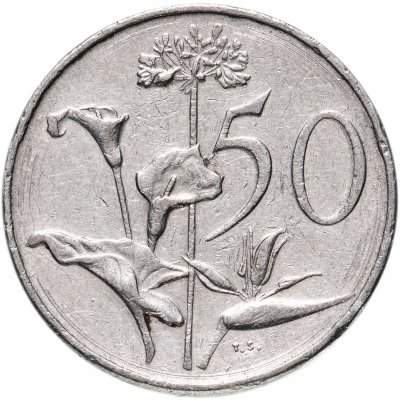 купить ЮАР 50 центов (cents) 1979 "Окончание президентства Николааса Дидерихса"
