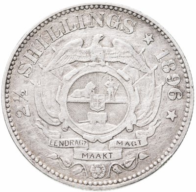 купить ЮАР (Трансвааль) 2 1/2 шиллинга 1896