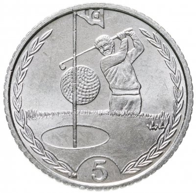 купить Остров Мэн 5 пенсов 1998