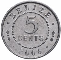 купить Белиз 5 центов (cents) 2006