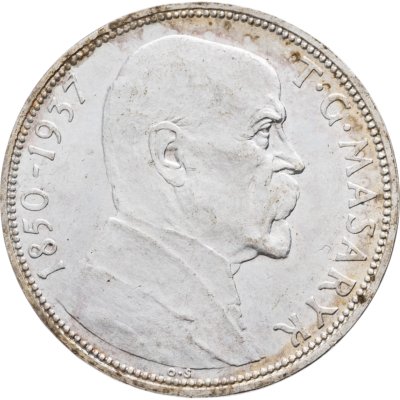купить Чехословакия 20 крон (korun) 1937 Смерть президента Масарика