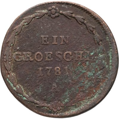 купить Богемия 1 грёшль 1781