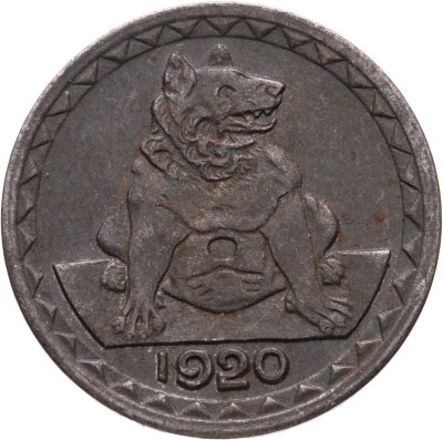купить Германия "Аахен" 25 пфеннигов 1920 нотгельд