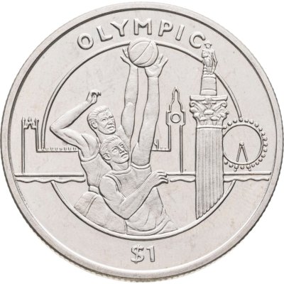 купить Сьерра-Леоне 1 доллар (dollar) 2012 "XXX летние Олимпийские Игры, Лондон 2012 - Баскетбол"