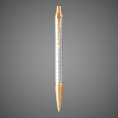 купить Шариковая ручка Parker IM Premium K318 Pearl GT, стержень: M, цвет чернил: blue, в подарочной упаковке., Лаки и смолы: лак, нержавеющая сталь, позолота, 2026 г.