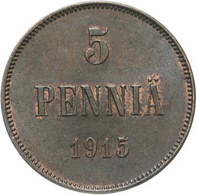 купить 5 пенни (pennia) 1915