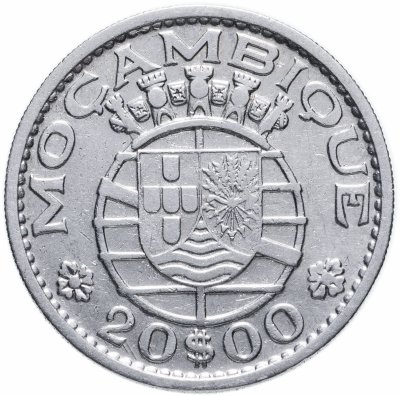 купить Португальский Мозамбик 20 эскудо (escudos) 1960