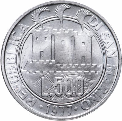 купить Сан-Марино 500 лир (lire) 1977 Экология