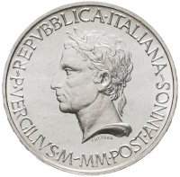 Купить Италия 500 лир 1981 "2000 лет со дня смерти Вергилия"