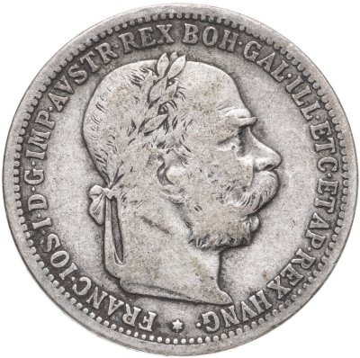 купить Австрия 1 крона (crown) 1893