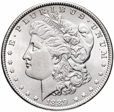 купить США 1 доллар (dollar) 1889 Доллар Моргана Без отметки монетного двора