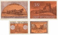 Купить Германия (Шлезвиг-Гольштейн: Везенберг) набор из 2-х нотгельдов 1921