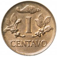 Купить Колумбия 1 сентаво (centavo) 1968