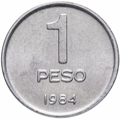 купить Аргентина 1 песо (peso) 1984