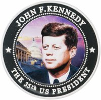 купить Либерия 5 долларов 2009 Джон Кеннеди
