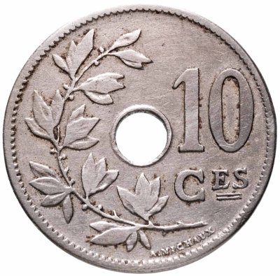 купить Бельгия 10 сантимов (centimes) 1903