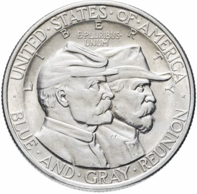 купить США 50 центов (1/2 доллара, half dollar) 1936 "75 лет Битве при Геттисберге"